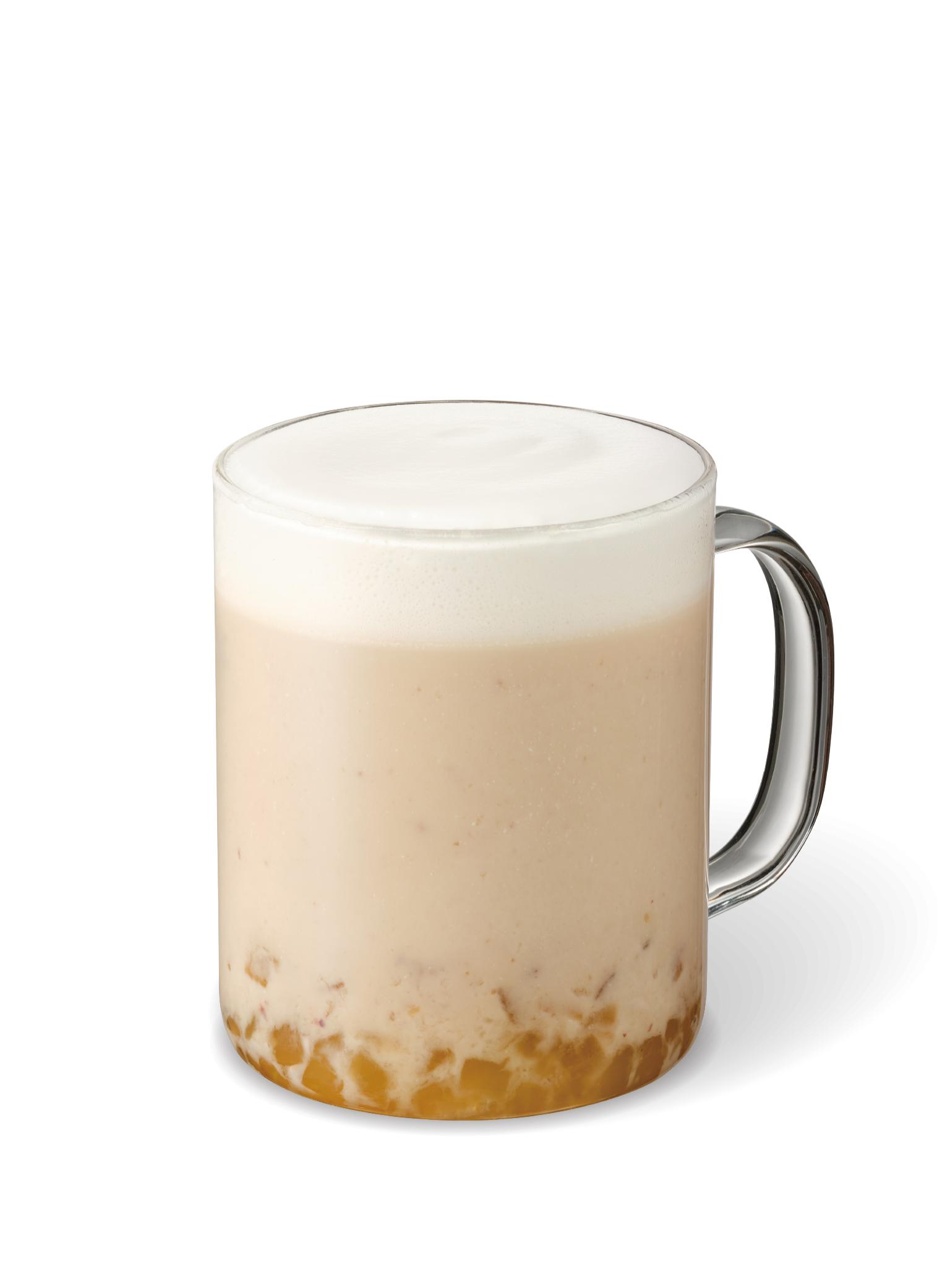 HOT 부여 밤 라떼